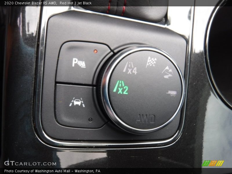 Red Hot / Jet Black 2020 Chevrolet Blazer RS AWD