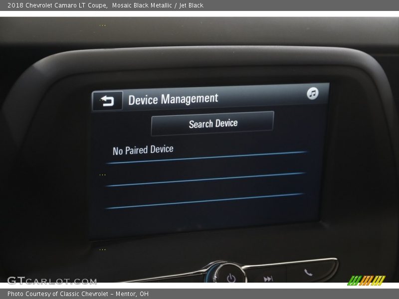 Mosaic Black Metallic / Jet Black 2018 Chevrolet Camaro LT Coupe