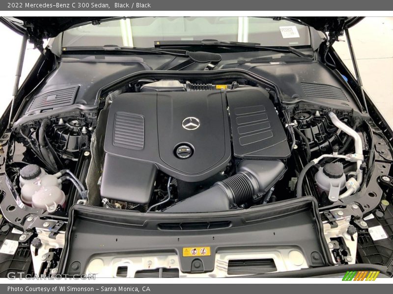 Black / Black 2022 Mercedes-Benz C 300 Sedan