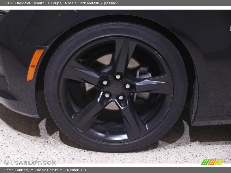 Mosaic Black Metallic / Jet Black 2018 Chevrolet Camaro LT Coupe