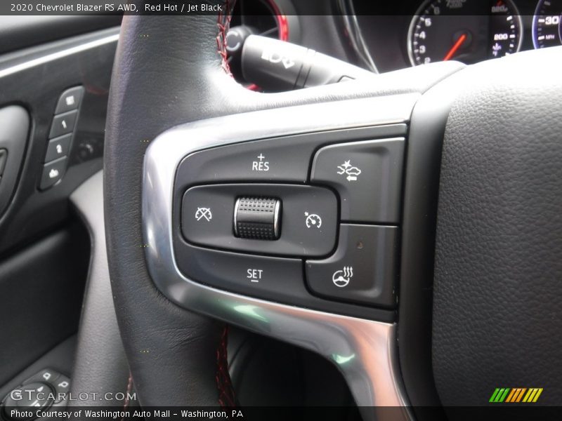 Red Hot / Jet Black 2020 Chevrolet Blazer RS AWD