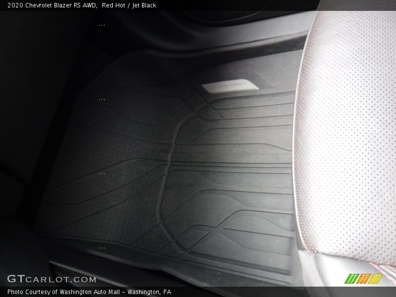 Red Hot / Jet Black 2020 Chevrolet Blazer RS AWD