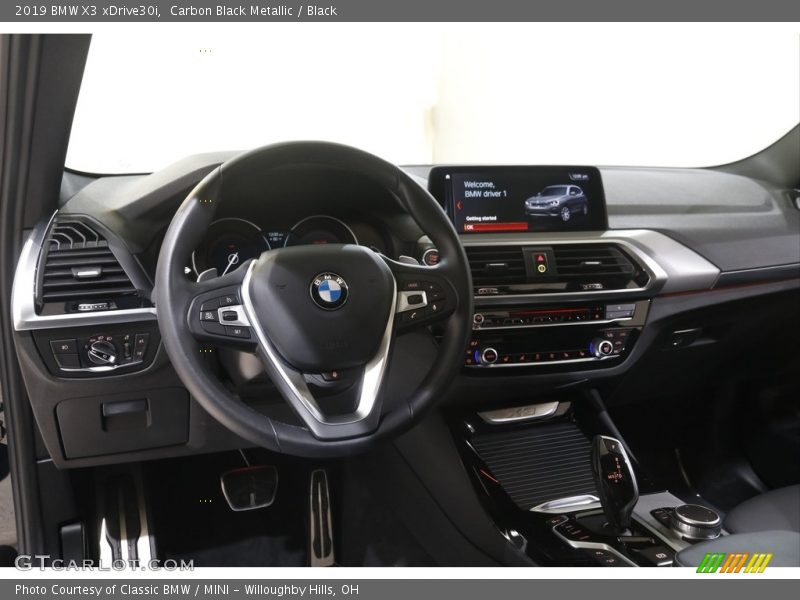 Carbon Black Metallic / Black 2019 BMW X3 xDrive30i