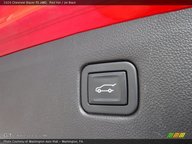 Red Hot / Jet Black 2020 Chevrolet Blazer RS AWD