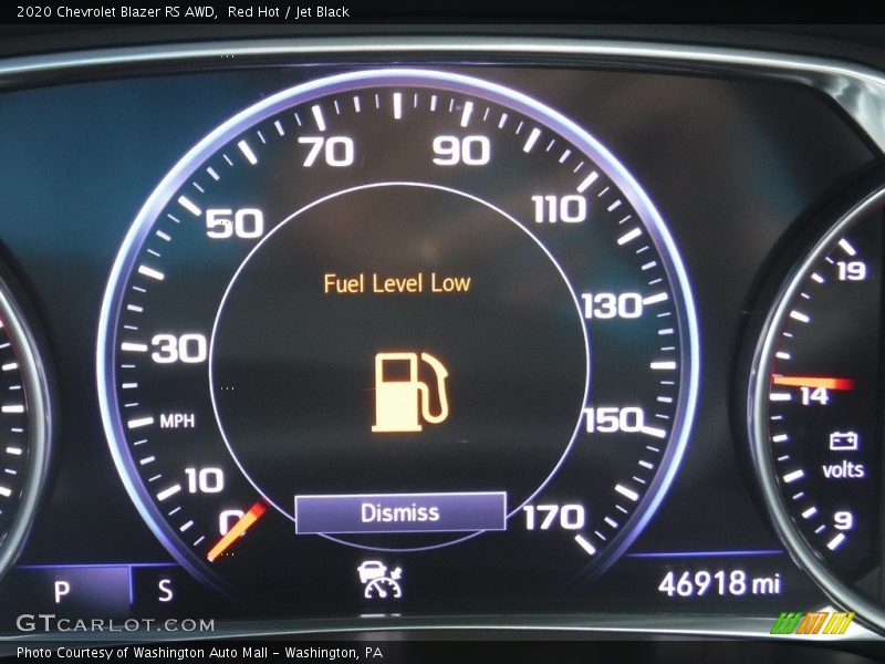 Red Hot / Jet Black 2020 Chevrolet Blazer RS AWD