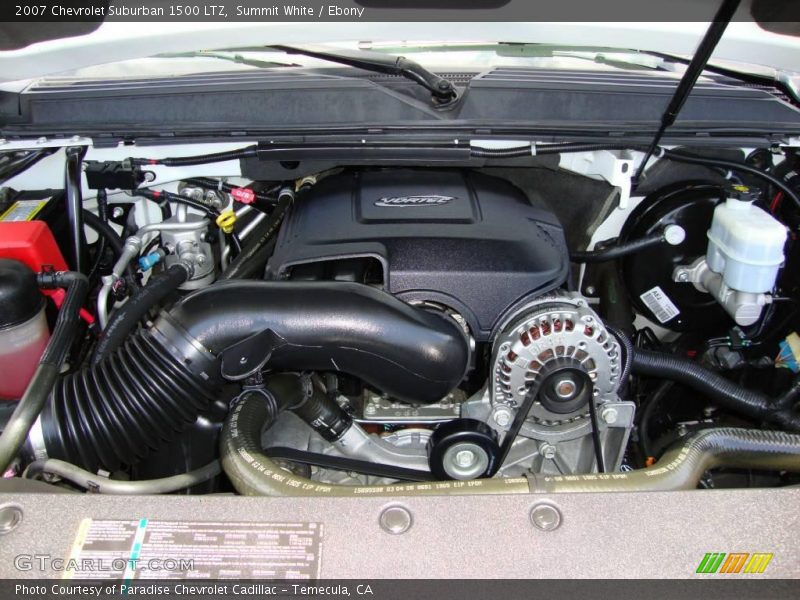 Summit White / Ebony 2007 Chevrolet Suburban 1500 LTZ