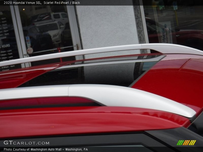 Scarlet Red Pearl / Black 2020 Hyundai Venue SEL