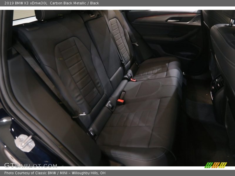 Carbon Black Metallic / Black 2019 BMW X3 xDrive30i