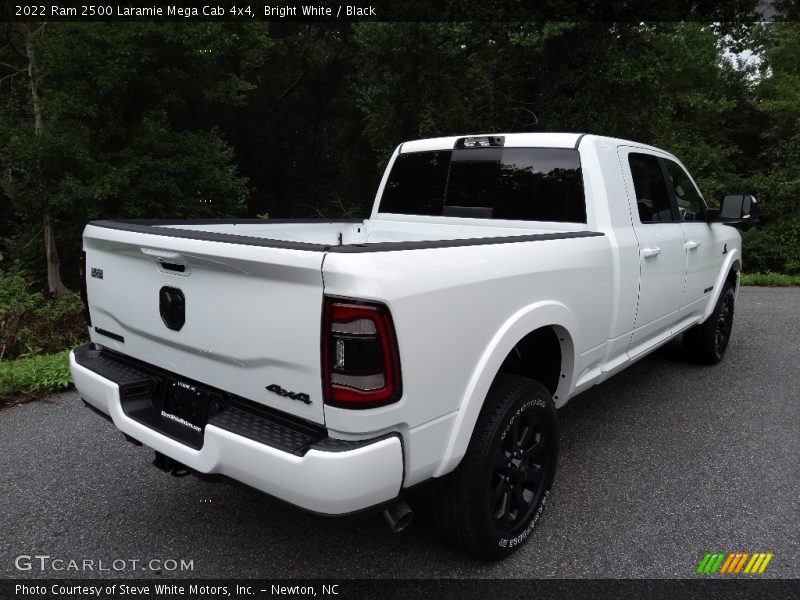Bright White / Black 2022 Ram 2500 Laramie Mega Cab 4x4