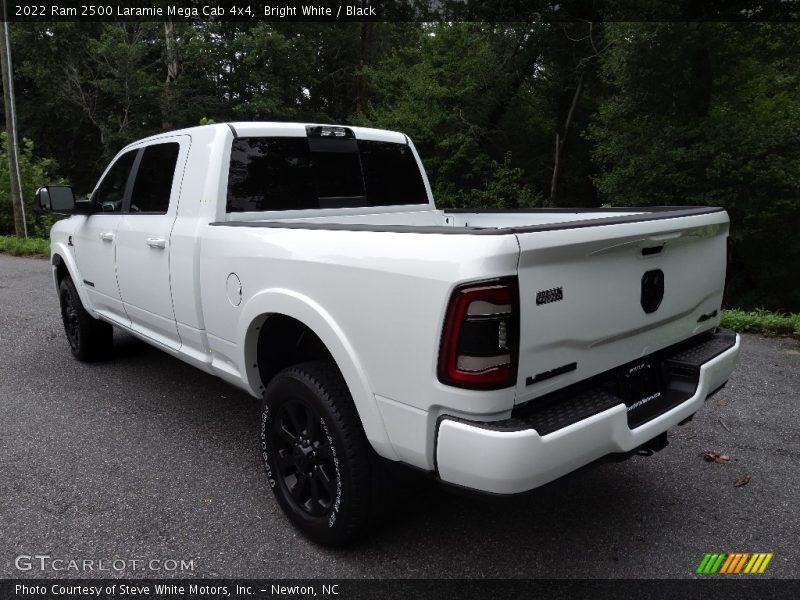 Bright White / Black 2022 Ram 2500 Laramie Mega Cab 4x4