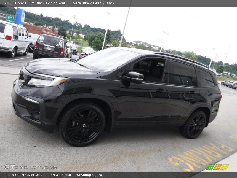 Crystal Black Pearl / Black 2021 Honda Pilot Black Edition AWD