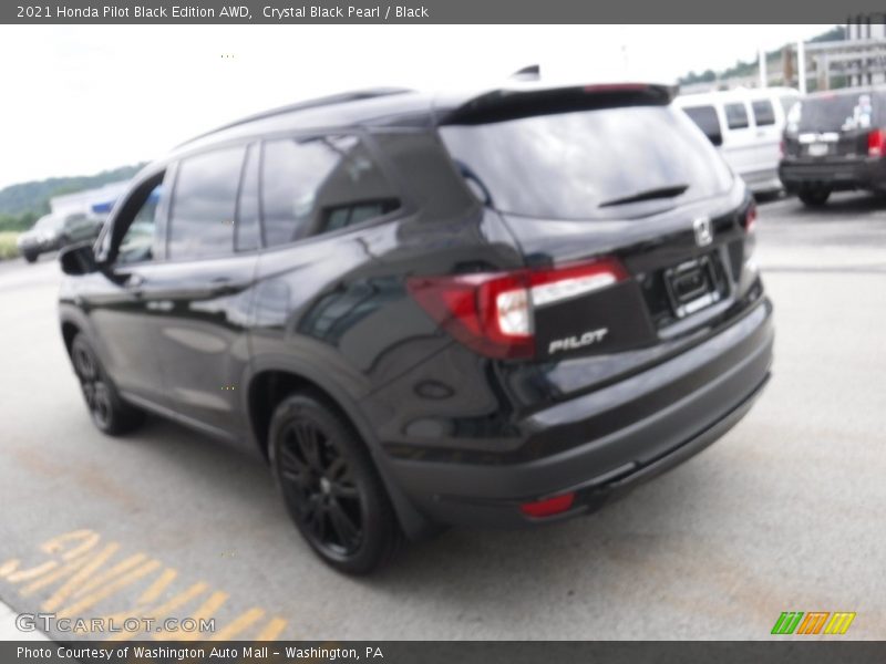 Crystal Black Pearl / Black 2021 Honda Pilot Black Edition AWD