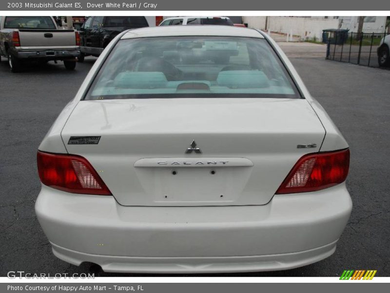 Dover White Pearl / Gray 2003 Mitsubishi Galant ES