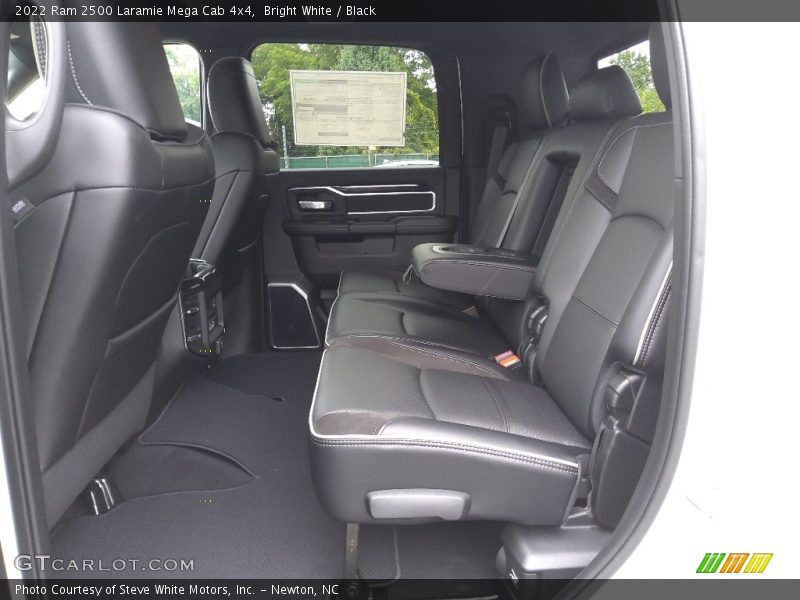 Rear Seat of 2022 2500 Laramie Mega Cab 4x4