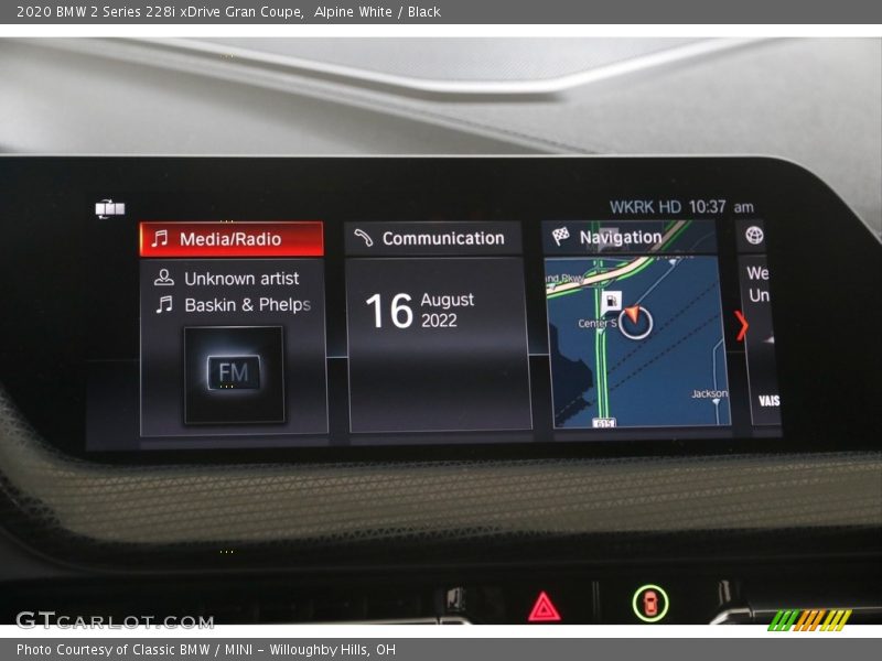 Alpine White / Black 2020 BMW 2 Series 228i xDrive Gran Coupe