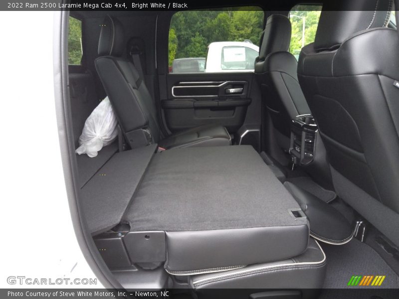 Rear Seat of 2022 2500 Laramie Mega Cab 4x4