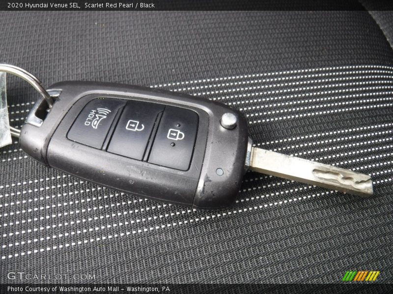 Scarlet Red Pearl / Black 2020 Hyundai Venue SEL