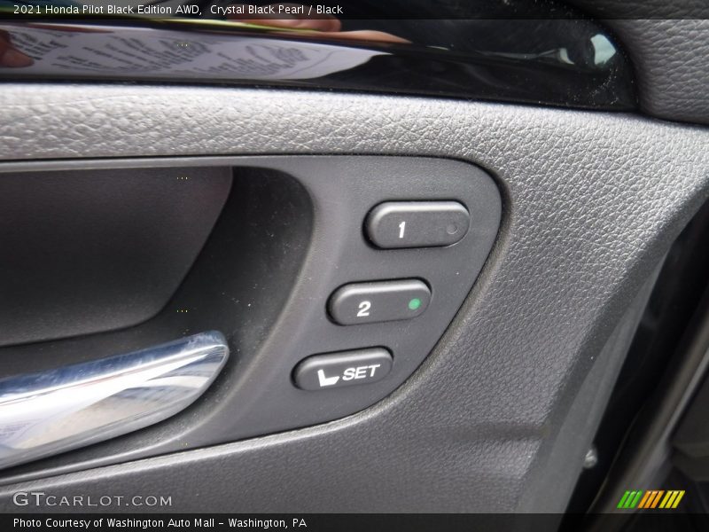 Crystal Black Pearl / Black 2021 Honda Pilot Black Edition AWD