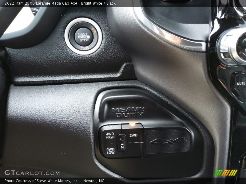 Controls of 2022 2500 Laramie Mega Cab 4x4