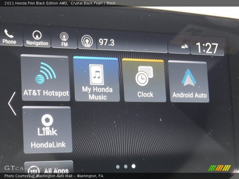Crystal Black Pearl / Black 2021 Honda Pilot Black Edition AWD