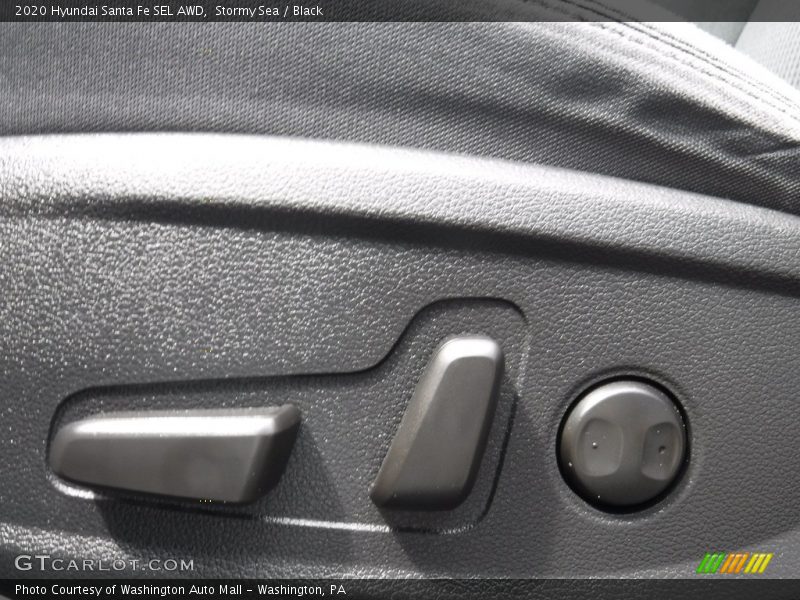 Stormy Sea / Black 2020 Hyundai Santa Fe SEL AWD