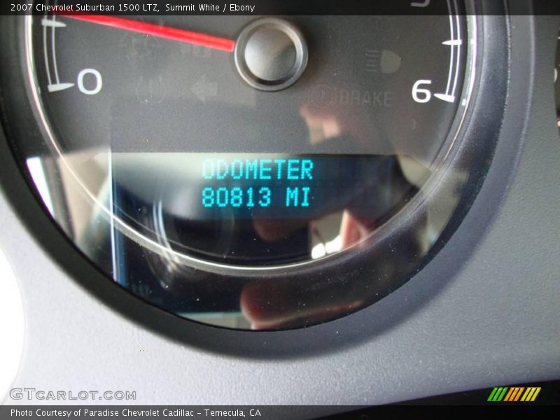 Summit White / Ebony 2007 Chevrolet Suburban 1500 LTZ
