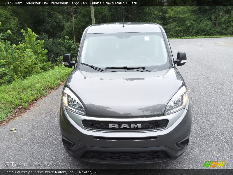 Quartz Gray Metallic / Black 2022 Ram ProMaster City Tradesman Cargo Van