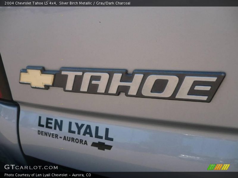 Silver Birch Metallic / Gray/Dark Charcoal 2004 Chevrolet Tahoe LS 4x4