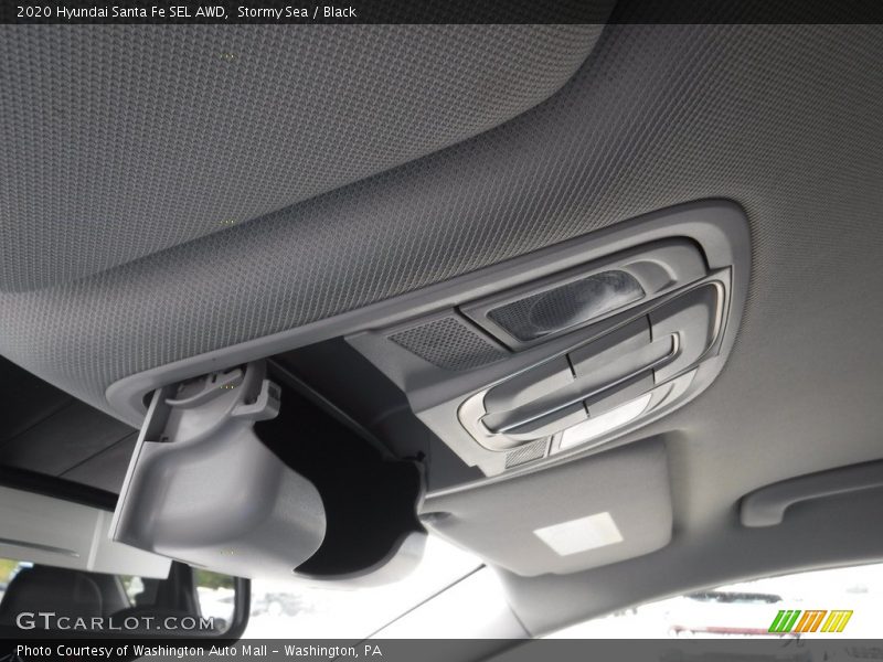 Stormy Sea / Black 2020 Hyundai Santa Fe SEL AWD