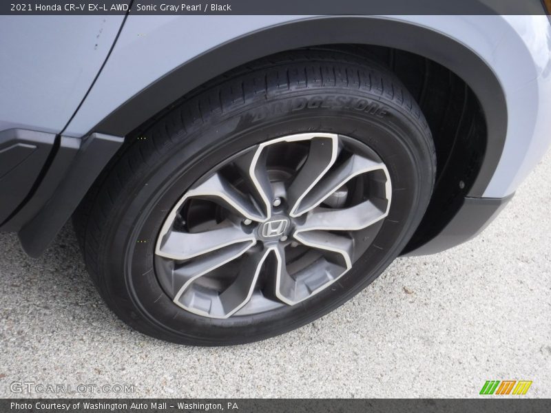 Sonic Gray Pearl / Black 2021 Honda CR-V EX-L AWD