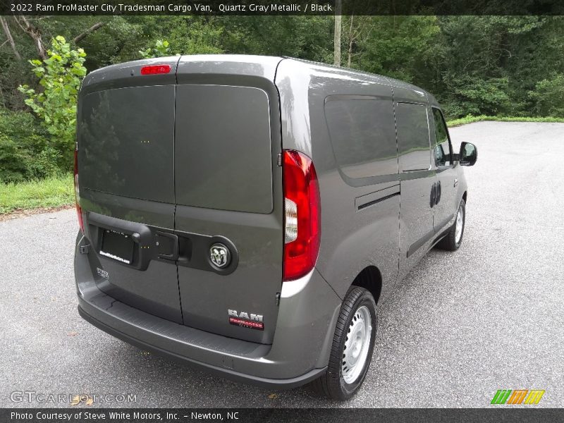 Quartz Gray Metallic / Black 2022 Ram ProMaster City Tradesman Cargo Van