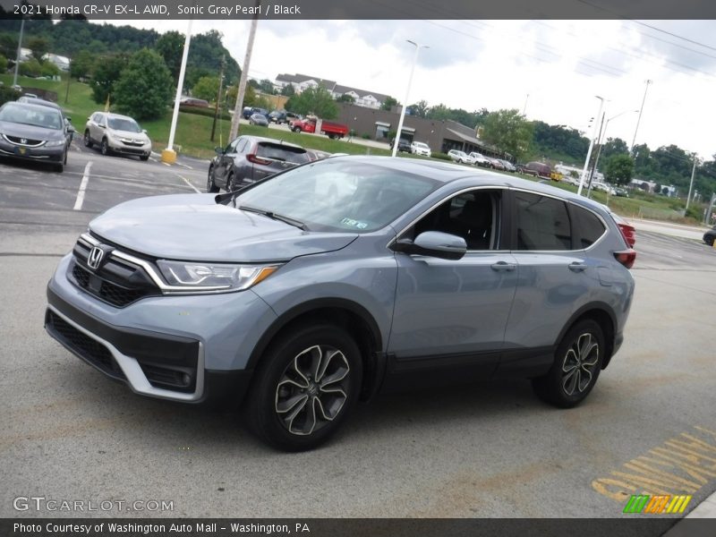 Sonic Gray Pearl / Black 2021 Honda CR-V EX-L AWD