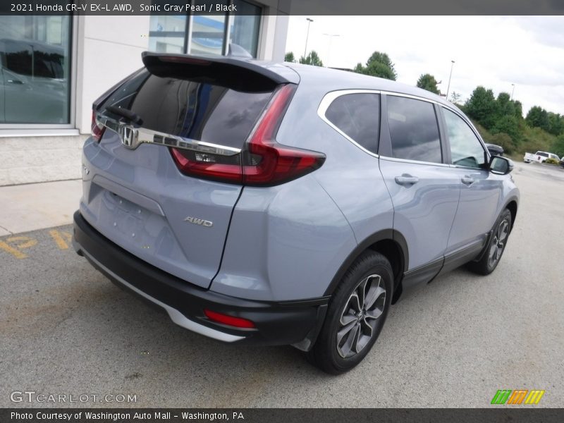 Sonic Gray Pearl / Black 2021 Honda CR-V EX-L AWD