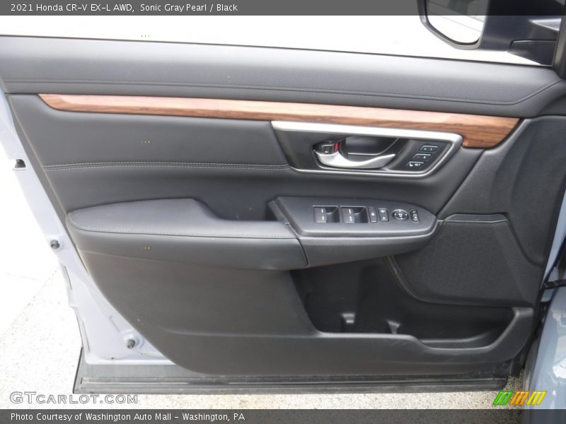 Sonic Gray Pearl / Black 2021 Honda CR-V EX-L AWD