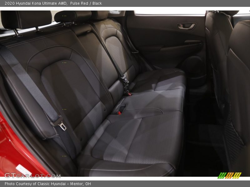 Rear Seat of 2020 Kona Ultimate AWD