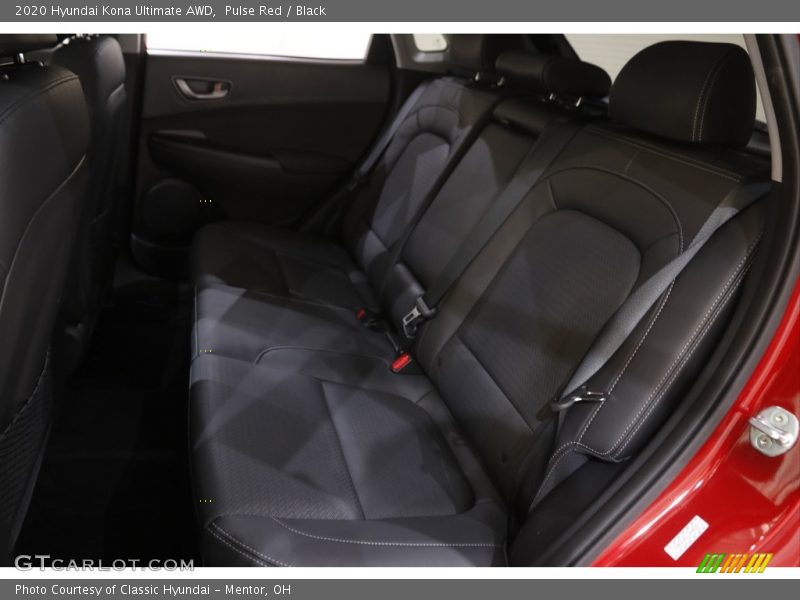 Pulse Red / Black 2020 Hyundai Kona Ultimate AWD