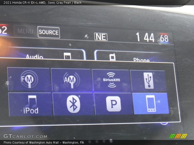 Sonic Gray Pearl / Black 2021 Honda CR-V EX-L AWD