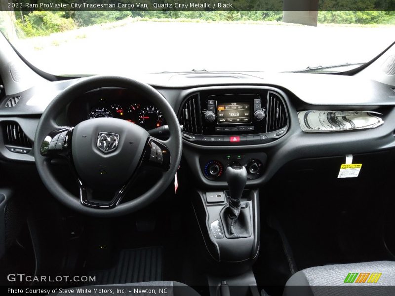 Quartz Gray Metallic / Black 2022 Ram ProMaster City Tradesman Cargo Van