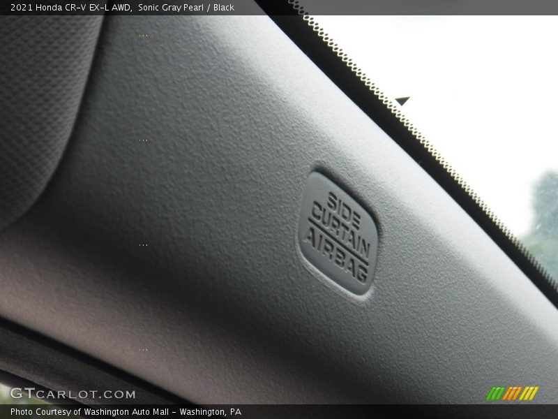 Sonic Gray Pearl / Black 2021 Honda CR-V EX-L AWD