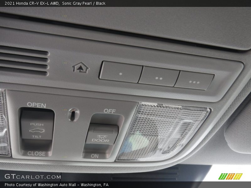 Sonic Gray Pearl / Black 2021 Honda CR-V EX-L AWD
