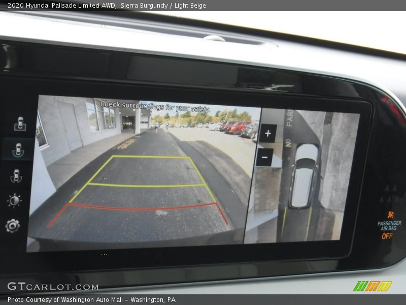 Sierra Burgundy / Light Beige 2020 Hyundai Palisade Limited AWD