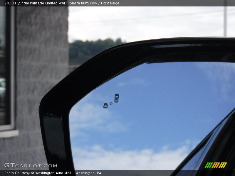 Sierra Burgundy / Light Beige 2020 Hyundai Palisade Limited AWD