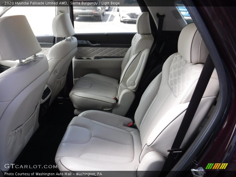 Sierra Burgundy / Light Beige 2020 Hyundai Palisade Limited AWD
