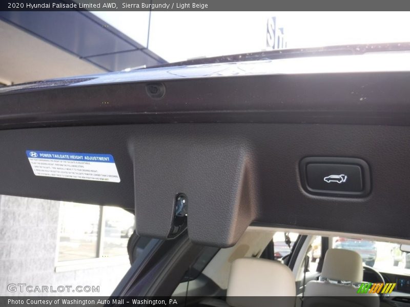 Sierra Burgundy / Light Beige 2020 Hyundai Palisade Limited AWD