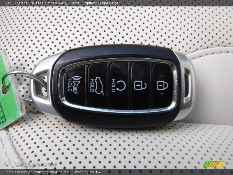Sierra Burgundy / Light Beige 2020 Hyundai Palisade Limited AWD