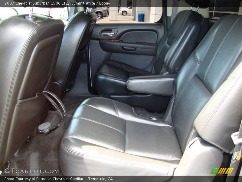 Summit White / Ebony 2007 Chevrolet Suburban 1500 LTZ