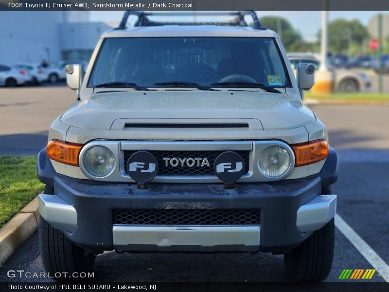 Sandstorm Metallic / Dark Charcoal 2008 Toyota FJ Cruiser 4WD