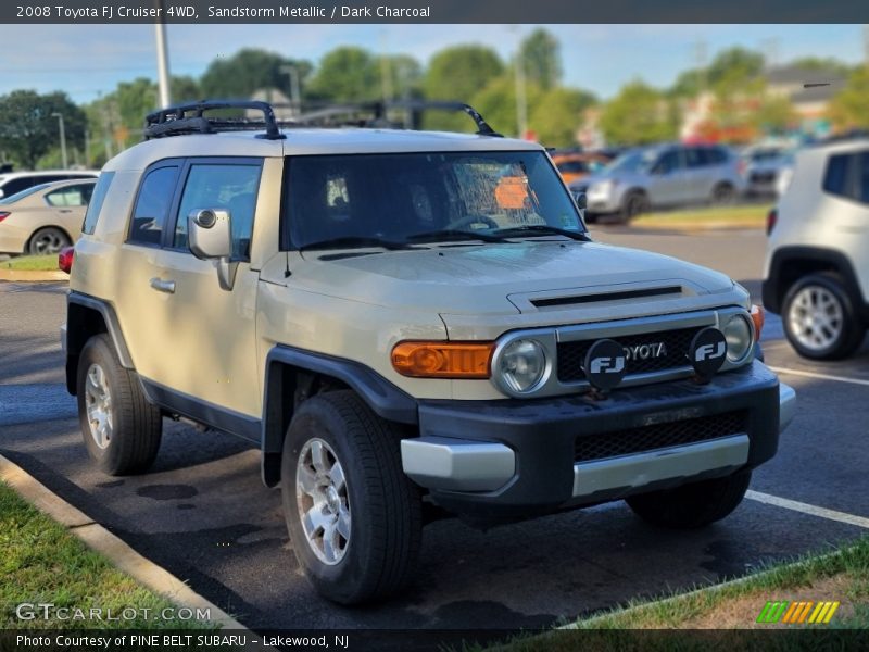 Sandstorm Metallic / Dark Charcoal 2008 Toyota FJ Cruiser 4WD