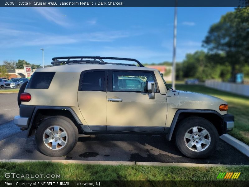 Sandstorm Metallic / Dark Charcoal 2008 Toyota FJ Cruiser 4WD