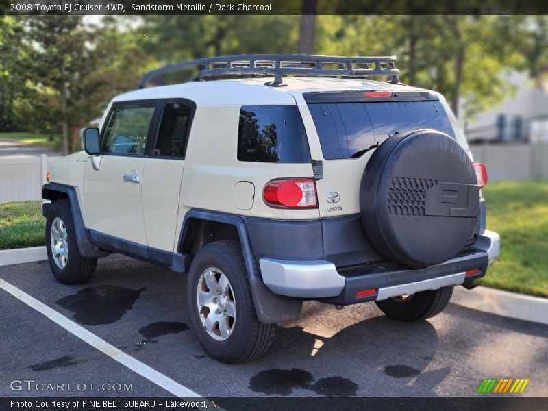 Sandstorm Metallic / Dark Charcoal 2008 Toyota FJ Cruiser 4WD